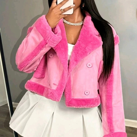 Autumn And Winter New Style Casual Simple Lapel Long Sleeves Jacket